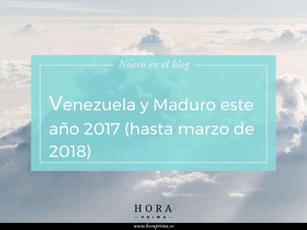 Venezuela este año y Maduro
